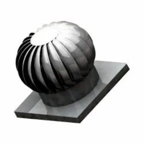 316 Turbo Ventilator - Stainless Steel, 24 Inch Size, Silver Color | Automatic Ventilation System for Industrial Use