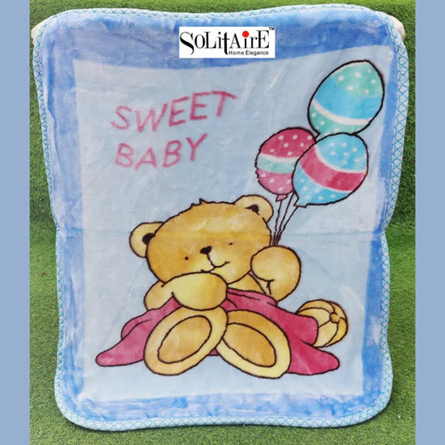 Baby Mink Blanket - 100% Cotton, Various Colors | Wrinkle Free, Soft Touch Fabric - Ideal for Gifting