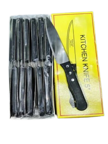 Black Stainless Steel Kitchen Knife