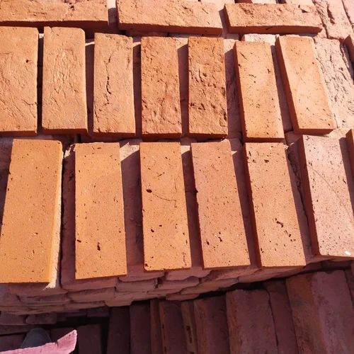 Brick Elevation Tiles - Rectangular Standard Size Fine Finished Red Epoxy Resin Acid-Resistant and Durable