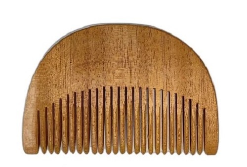 Brown Neem Wood Comb - Solid Form, Brown Color | Good Gripping, New Condition, Tested on Various Quality Standards