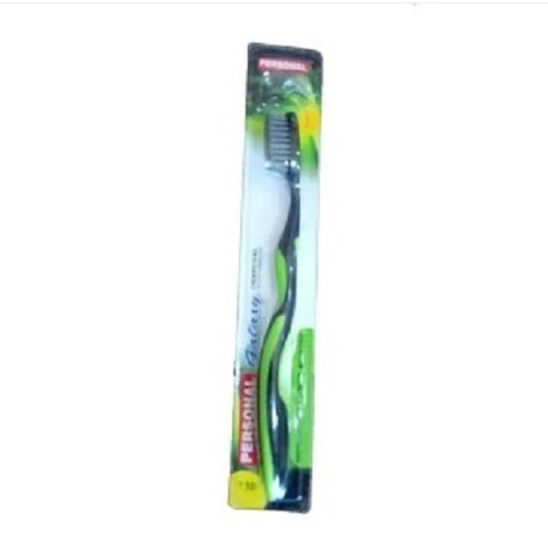 Charcoal Tooth Brush - Nylon Bristles, Standard Size | Lightweight, Good Gripping, Room Temperature Storage, Various Bristle & Stick Colors