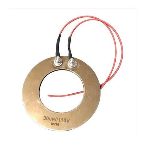 Disc Type Heater - Metal Construction, 230/415 Volt Power Supply | Golden Color, Industrial Ovens Compatible