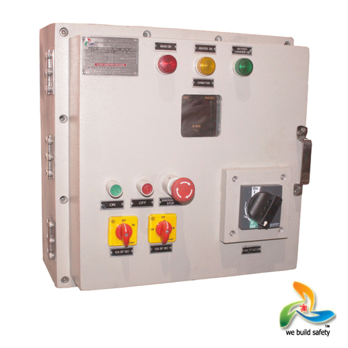 Flame Proof Control Panel - Base Material: Metal Base