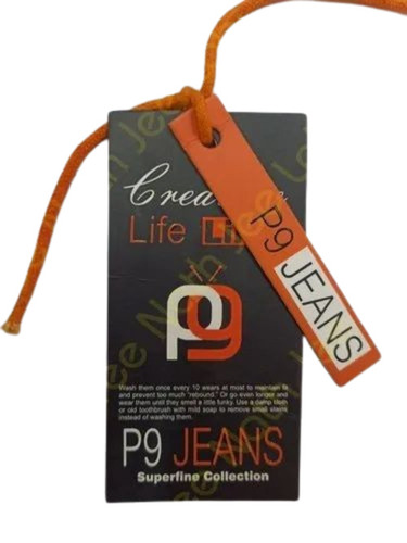 Jeans Paper Tag