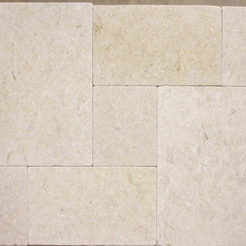 Limestone Tiles - Pattern: Underlock