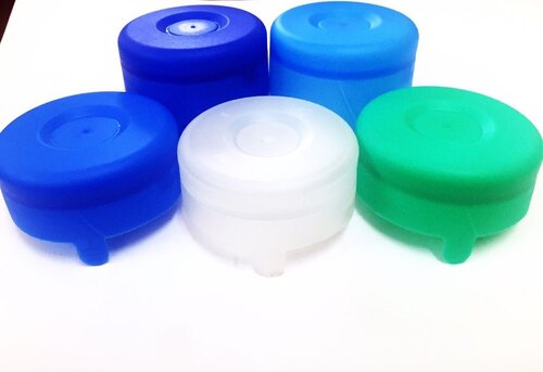 Mineral Water Jar Cap - Plastic, Various Sizes Available | Round Shape, New Condition, Tested for Quality Standards