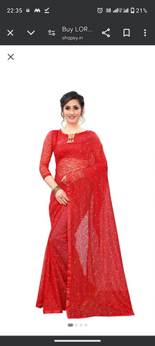 Net sarees