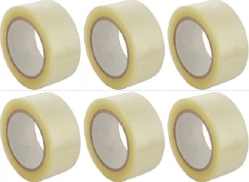 Plain BOPP Self Adhesive Tape - BOPP Material, Single Side Adhesive, Transparent Color | Ideal for Carton Sealing, High Adhesiveness, Quality Tested