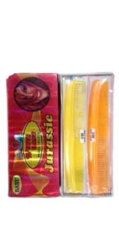 Plastic Pocket Hair Comb - Light Weight Good Gripping Design | Solid Form Various Colors