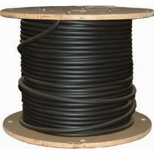 Poly Aluminium Wire - PVC Insulation Material, 90 Meter Roll Length, Black Color, Flame Retardant, Customize Size Options