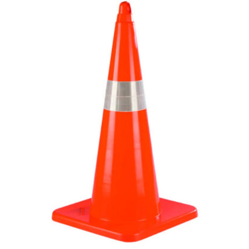 Roadway Safety Cones - Color: Orange