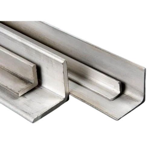 Stainless Steel Equal Angle Bar - Galvanized, 6 m Length | Corrosion Resistant, Silver Color, Grade A Stainless Steel Components