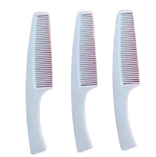 White Plastic Comb