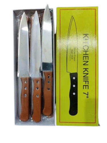 Wooden Handle Stainless Steel Kitchen Knife