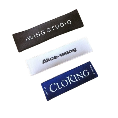 Cotton Printed Garments Label - Cotton, 2x1 Inch Rectangular, Multicolor | Ideal for Garment Labeling, Vibrant Printed Pattern
