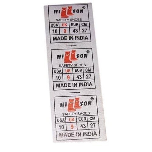 Heat Transfer Labels For Shoes - Woven Material, 1 Inch Rectangular Size | Ideal for Shoe Applications
