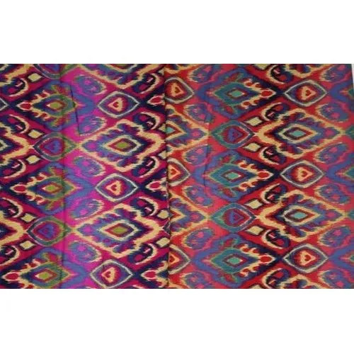 140 GSM Fancy Rayon Printed Fabric - Multi-Color Shrink Resistant Washable | Ideal for Textile Industry Applications Fancy Printed Design