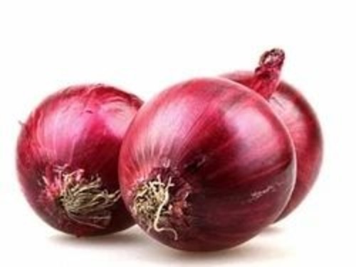 A Grade Red Onion - 50 kg Net Bag, Chopped Style, Common Shape, Fresh Preserving Compound | Cooking Essential for Versatile Culinary Applications