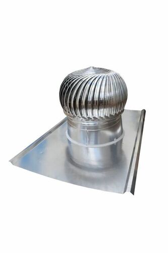 Air Roof Turbo Ventilators - Aluminum, 24 Inch Size | Silver Color, Durable Design, Fine Finished for Industrial Ventilation, Ideal for Factories and Warehouses