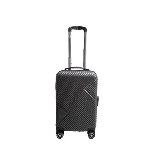Black Abs Plastic Trolley Bag