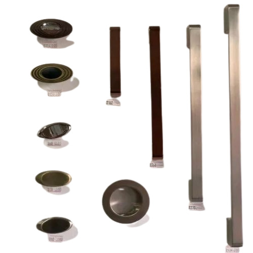 Drawer Hardware Handle - Stainless Steel, Polished Finish | Multicolor Attractive Design, Custom Size, Perfect For Drawer Fittings