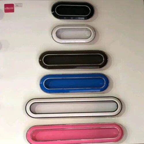 Fancy Drawer Handle - Brass Material, Customized Size, Grey Finish | Designed For Optimum Home Use, Multicolor, Elegant Design