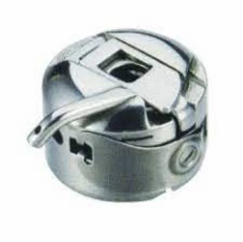 Haya Bobbin Case - Mild Steel, Round Shape, Silver Color | Good Quality, Coated Finish, Suitable For Semi-Automatic Sewing Machines, Box Packaging