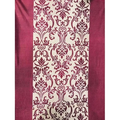 Living Room Polyester Curtain Fabric - 100% Polyester, Multi-Color Printed, Shrink-Resistant | Washable, Stylish Living Room Decor