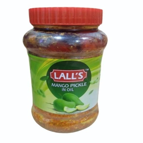 Mango Pickle - 500 Grams , Spicy and Tasty with Salty Taste, Preserved in Oil for 12 Months