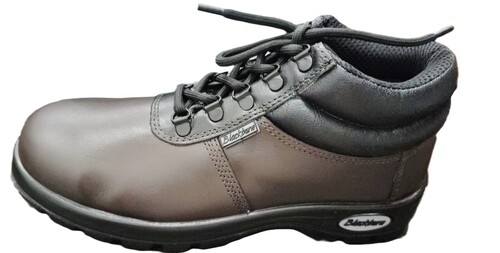 Nitrile Sole Safety Shoes - Color: Brown