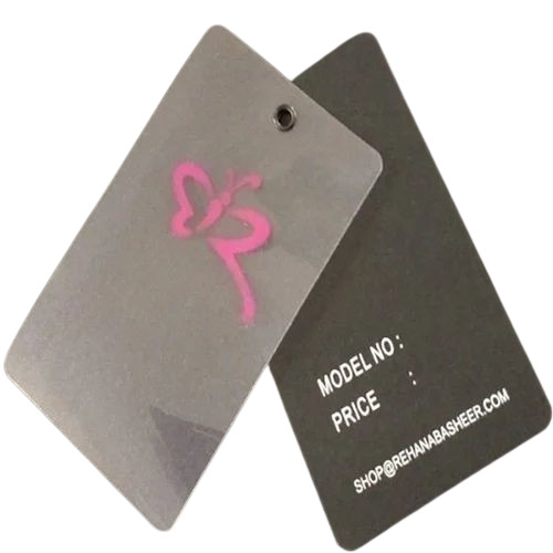 Pvc Garment Tag - PVC Material, Box Packaging | Ideal for Garment Labeling and Tagging Solutions
