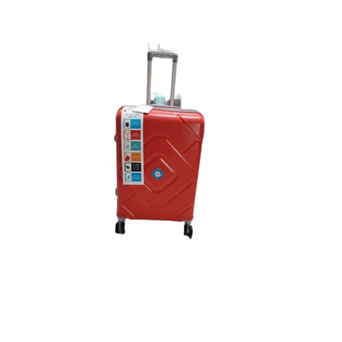Red Luggage Trolley Bag