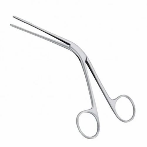 Stainless Steel Tilleys Aural Forceps - Polished Finish, Round Handle | Good Quality, Non-Foldable, Surgical Kit Instrument, Portable Design