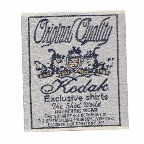 Garment Printed Labels - Packet | Multicolor, Anti-Counterfeit, Waterproof, Eco-Friendly, Washable