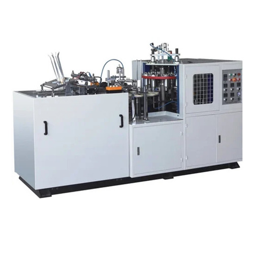 Automatic Paper Cup Making Machine - Color: White