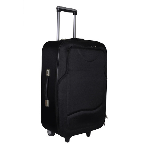 Black Luggage Trolley Bag