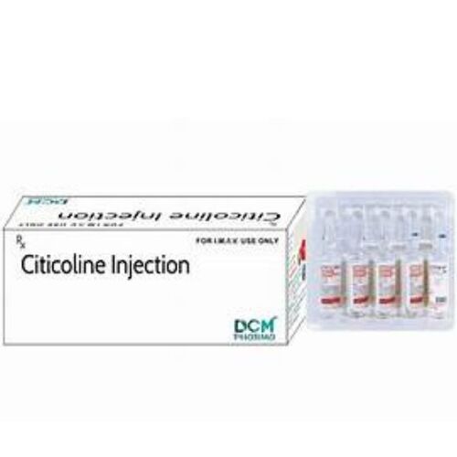 Citicoline Sodium Injection - Color: Brown