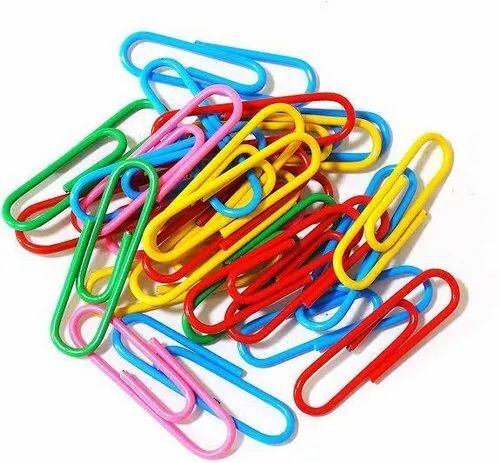 plastic paper clips