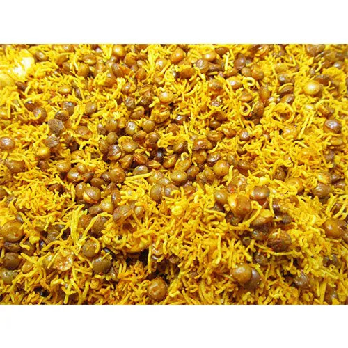 Dalmoth Namkeen - Besan & Rice Flour Snack, Yellow Color | Gluten Free, Ready to Eat, Crunchy Texture, Spicy & Salty Flavor