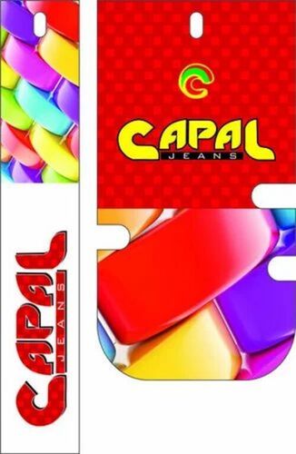 Designer Hang Tags - Paper Material, Printed Pattern, Multi Color | Ideal for Garments Use