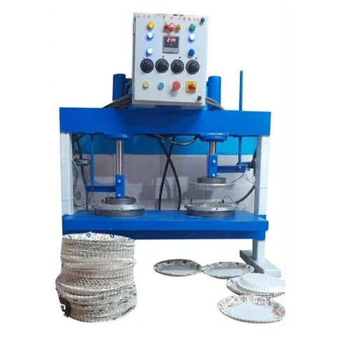 Double Die Paper Plate Making Machine