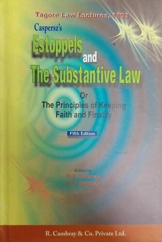 Estoppels And The Substantive Law Book