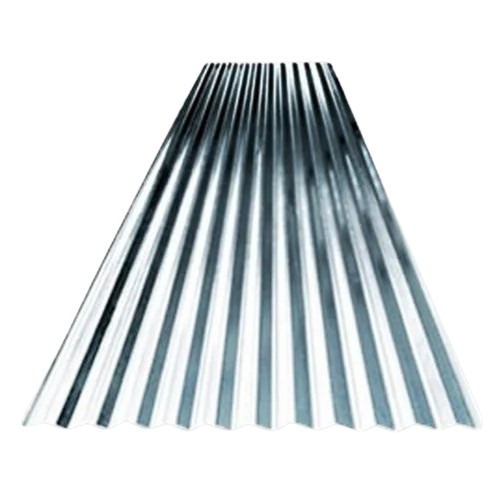 Metal Roofing Sheet - Metal, Width: 610-1050mm, Thickness: 0.12-1.0mm, Color: Silver, Rectangular Shape, Plain Pattern | Durable, Fine Finished