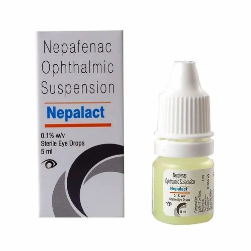 Nepafenac Ophthalmic Suspension Eye Drops - Age Group: Suitable For All Ages