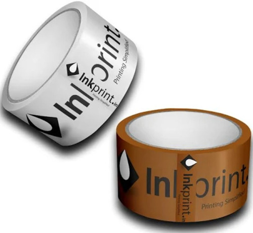 Pre Printed Bopp Packaging Tapes - PVC Material, 20 mm Width, Printed Design | Water Proof, Heat Resistant, Single Sided Adhesive