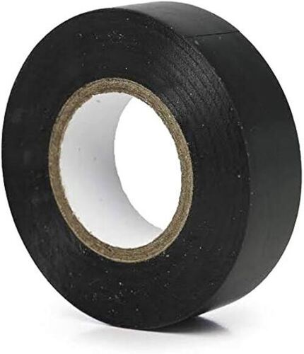 PVC Black Electrical Insulation Tape - BOPP Material Single-Sided Adhesive Black Color | Eco-Friendly Durable Ideal for Masking Applications