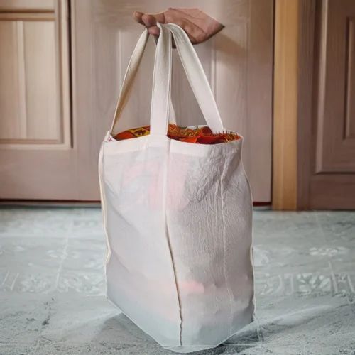 Pvc Grocery Bag - Color: White