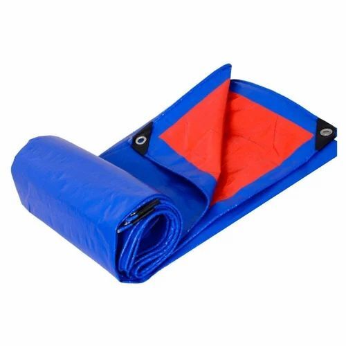 Waterproof Plastic Tarpaulin - PE Laminated, Any Size, Multicolor (Blue, Yellow, Black), 95 GSM to 420 GSM | Perfect for Car Cover Usage