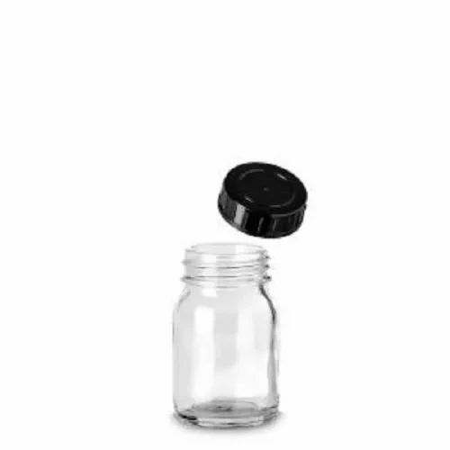 5ml Glass Screw Neck Vial - Transparent, Plastic Cap, Carton Box Packaging | Size: Customize